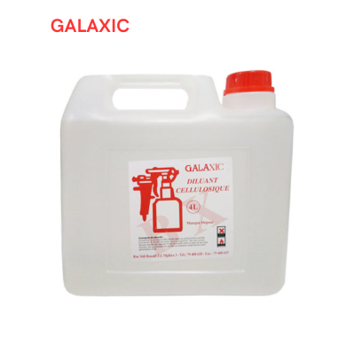 Bidon de diluant cellulosique Galaxcic 4L pour peinture et vernis