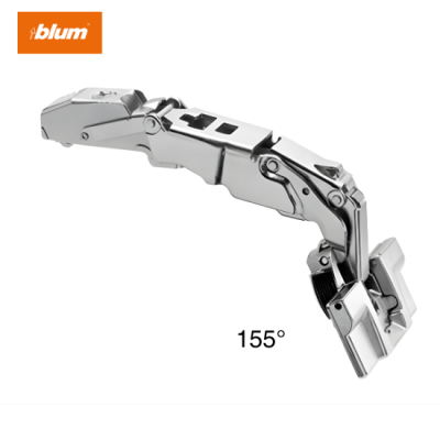 Charnière Blum CLIP top 155 degrés pour meuble d'angle
