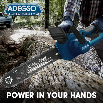 Détail moteur thermique 2 temps tronçonneuse ADEGSO Espace Bricobat