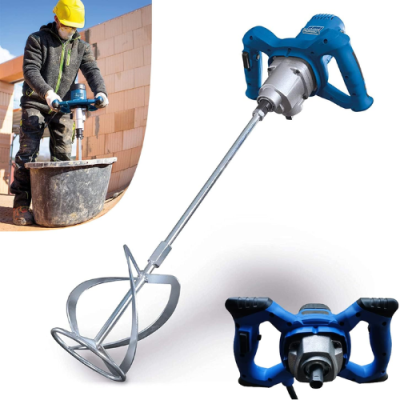 Mélange de mortier et colle avec le mixeur ADEGSO professionnel Espace Bricobat