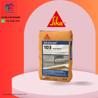 CIMENT COLLE SIKA 103 BL 25KG