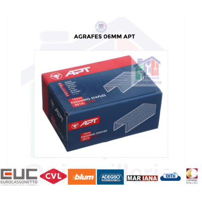 AGRAFES  06MM APT
