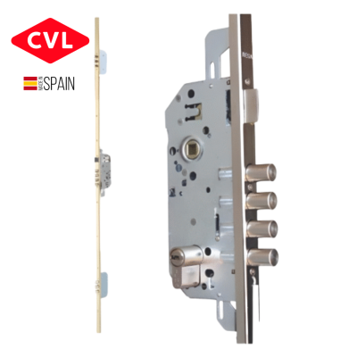 Serrure de sécurité 3 points CVL 4100 à bulons