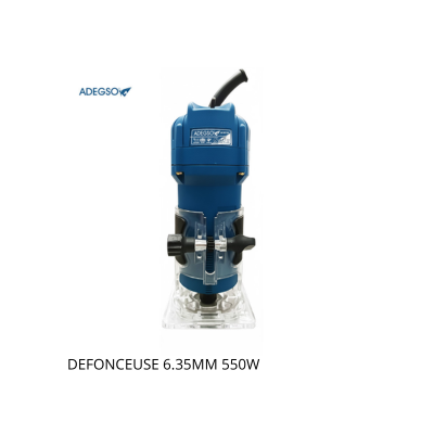 Défonceuse affleureuse bois ADEGSO AD-40104 550W