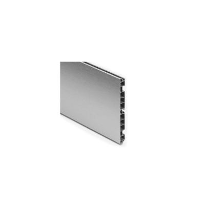 Plinthe de cuisine en aluminium hauteur 150mm longueur 4m