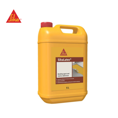 Bidon 1L SikaLatex résine d'adhérence pour mortier