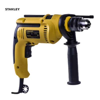 Perceuse filaire Stanley avec poignée latérale et butée de profondeu