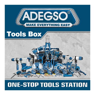 Détail mandrin 13mm et poignée latérale perceuse ADEGSO